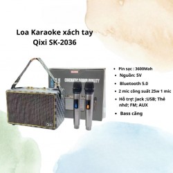 Loa Bluetooth Qixi SK-2036