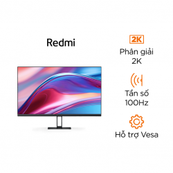 Màn hình máy tính Redmi A27Q 2025 – Tốc độ làm mới 100Hz, góc nhìn 178°, 27 inch