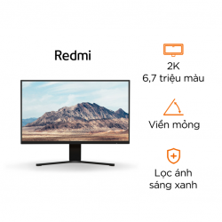 Màn hình Redmi Monitor 27 inch 2K – Độ phân giải 2560 × 1440, nhìn rộng 178°