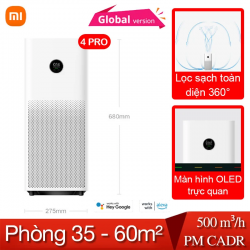 Máy Lọc Không Khí Xiaomi Mi Air Purifier 4 Pro BHR5056EU AC-M15SC