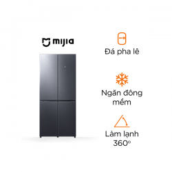 Tủ lạnh Xiaomi Mijia 603L – Mặt kính nhám,làm lạnh 3 chiều, có ngăn đồng mềm, tiết kiệm điện