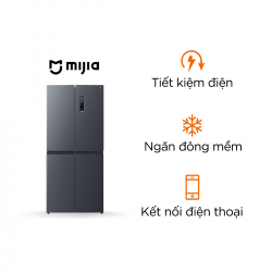 Tủ lạnh 4 cánh Xiaomi Mijia 606L – Có ion khử khuẩn, cấp đông nhanh chóng