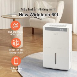 Máy hút ẩm không khí thông minh NEW WIDETECH 60L