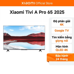 Tivi Xiaomi 65 inch A Pro Google Tivi QLED 2025 – Bản Quốc Tế