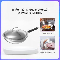 Chảo chống dính cao cấp Mijia -Zhiwu GJC01CM( thép không gỉ)