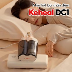 Máy hút bụi diệt khuẩn UV Keheal DC1 – Lực hút 15.300Pa, có sấy nóng