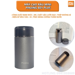 Máy cạo râu Xiaomi Pinjing ED1 Plus – Pin sạc, bỏ túi