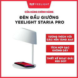 Đèn bàn ngủ thông minh Yeelight Staria Bedside Lamp Pro YLCT03YL - tích hợp sạc không dây