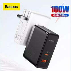 Củ Sạc Nhanh Công Suất Cao Baseus GaN5 Pro Fast Charger C+U 100W