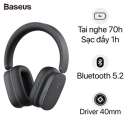 Tai nghe chụp tai bluetooth Baseus Bowie H1