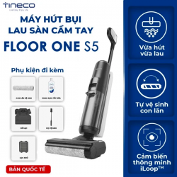 Máy Hút Bụi Lau Nhà Ướt Và Khô Thông Minh Tineco Floor One S5 - Bản Quốc Tế