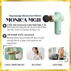 Súng Massage Mini Pocket Massage Fascia Gun Monica Yesoul MG11