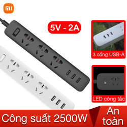 Ổ cắm điện Xiaomi tích hợp 3 cổng USB Power Trip