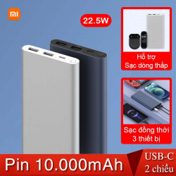 Pin sạc dự phòng 10000mAh sạc nhanh 22.5W PB100DZM