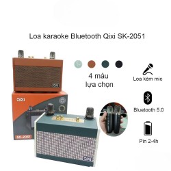 Loa Karaoke Qixi SK- 2051- 2 mic