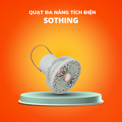 Quạt Đa Năng Tích Điện Để Bàn Treo tường Xiaomi Sothing