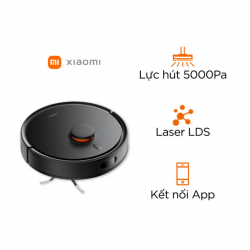 Robot hút bụi lau nhà Xiaomi Vacuum S20 – Lực hút 5000Pa, Bản quốc tế