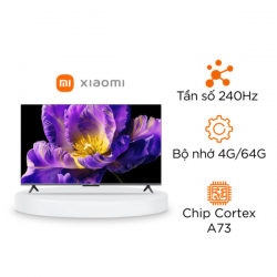 Tivi Xiaomi S75 Mini LED 75 inch – Tần số 240 Hz, màn hình 4K, bù chuyển động MEMC