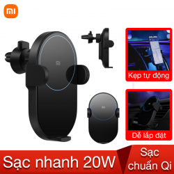 Kẹp điện thoại kiêm sạc không dây ô tô Xiaomi WCJ02ZM