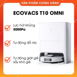 ROBOT HÚT BỤI LAU NHÀ THÔNG MINH ECOVACS DEEBOT T10 OMNI 