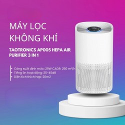 Máy Lọc Không Khí Taotronics AP005 HEPA Air Purifier 3 in 1