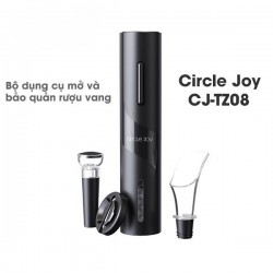 Bộ dụng cụ mở và bảo quản rượu vang Circle Joy CJ-TZ08